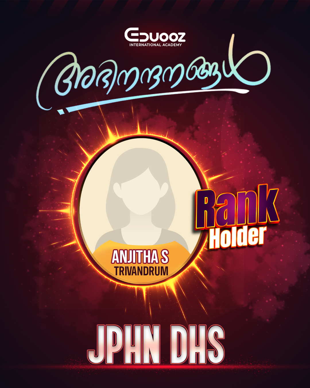 Rank holder portrait: Anjitha S.jpg